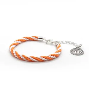 Bransoletka z zawieszką muszelka charms 15-20cm