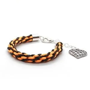 Bransoletka z zawieszką serduszko charms 15-20cm
