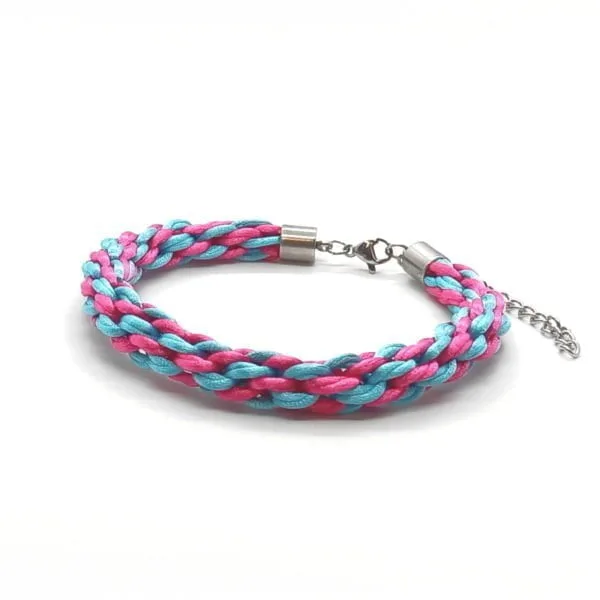 Gruba bransoletka damska – stal szlachetna 19,5-24,5cm ST0015