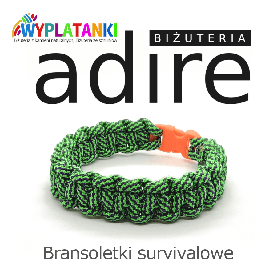 Bransoletki survivalowe