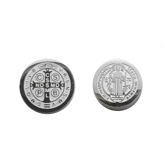 krzyz-sw-benedykt-stal-chirurgiczna różaniec stal chirurgiczna