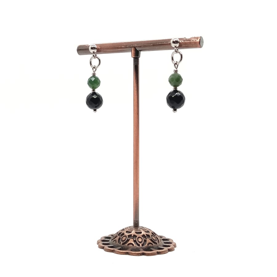 Kolczyki-Onyks-i-Nefryt-Stal-chirurgiczna-KOL150